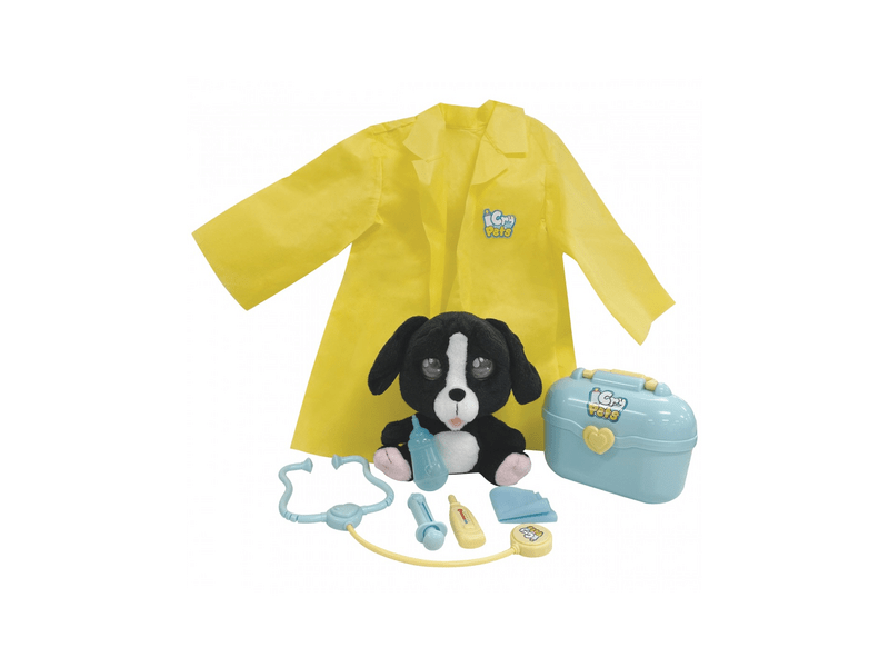 Pityergő kiskutya állatorvos deluxe szett (MTM09000)