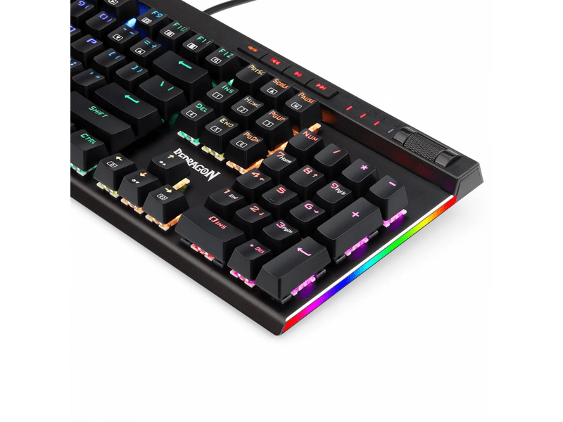 Redragon Vata RGB Gaming Billentyűzet (K580RGB_BROWN_HU)
