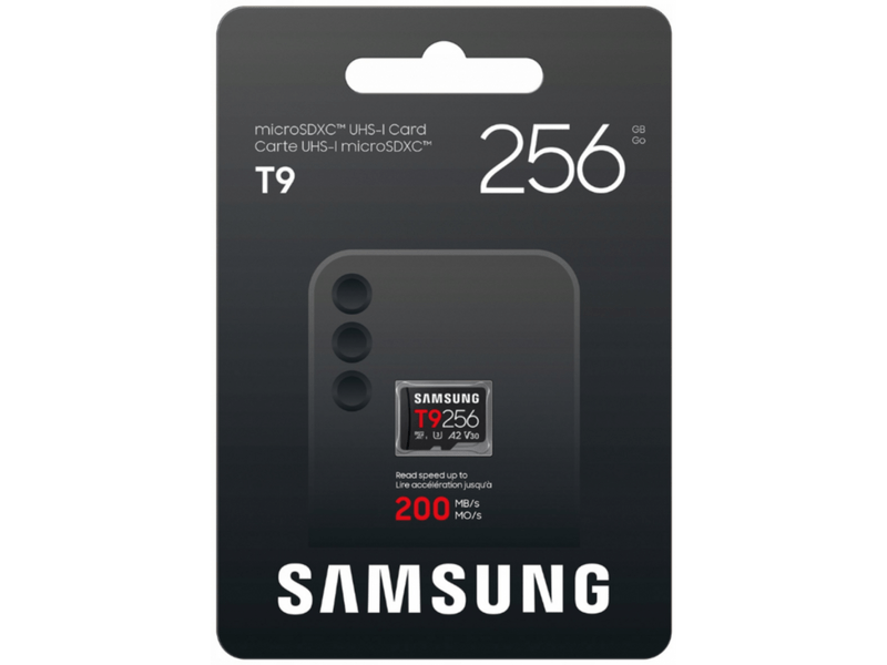 Samsung T9 C10 microSD memóriakártya, 256GB (MB-MH256T/WW)
