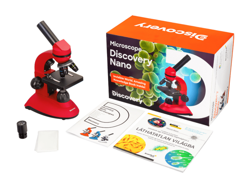 Levenhuk Discovery Nano Terra Mikroszkóp+könyv