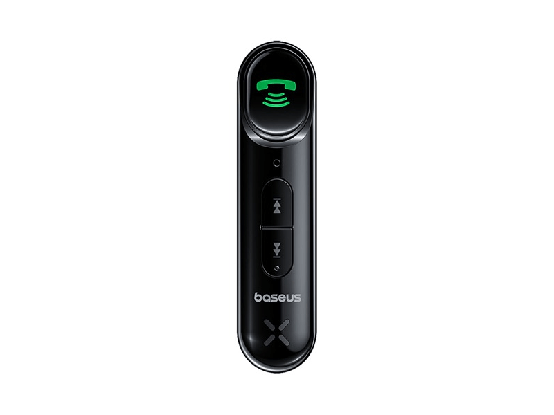 Baseus BSBA-02 AUX Bluetooth audió vevő, fekete (WXQY010001)