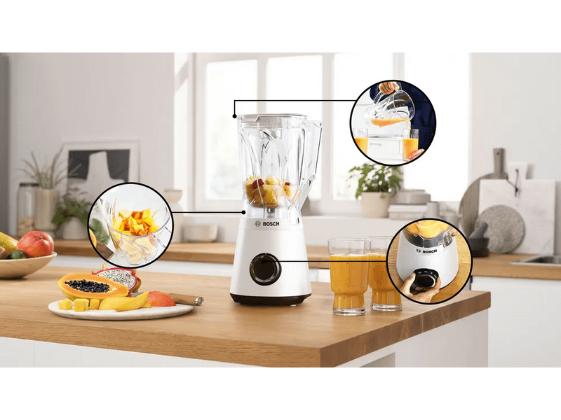 Bosch MMB6141W Tirmixgép, fehér