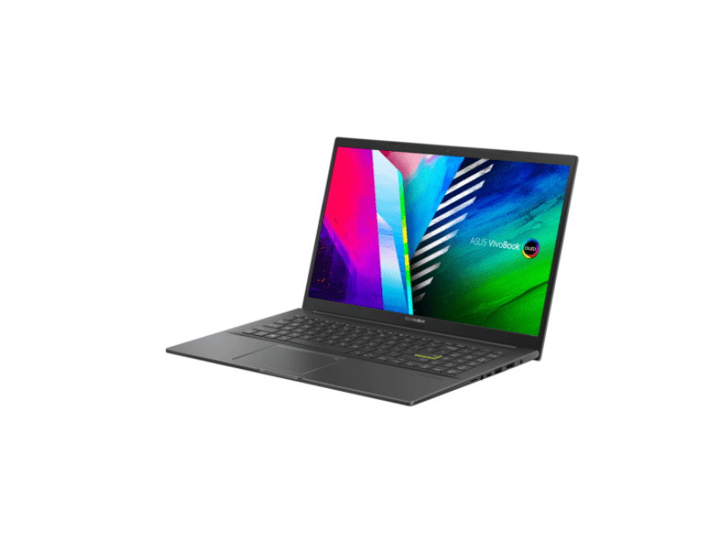 Asus VivoBook S15 S513EA-L12380W OLED laptop, fekete + Windows 11