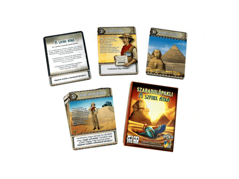 Szabadulópakli: A szfinx átka társasjáték (34129)