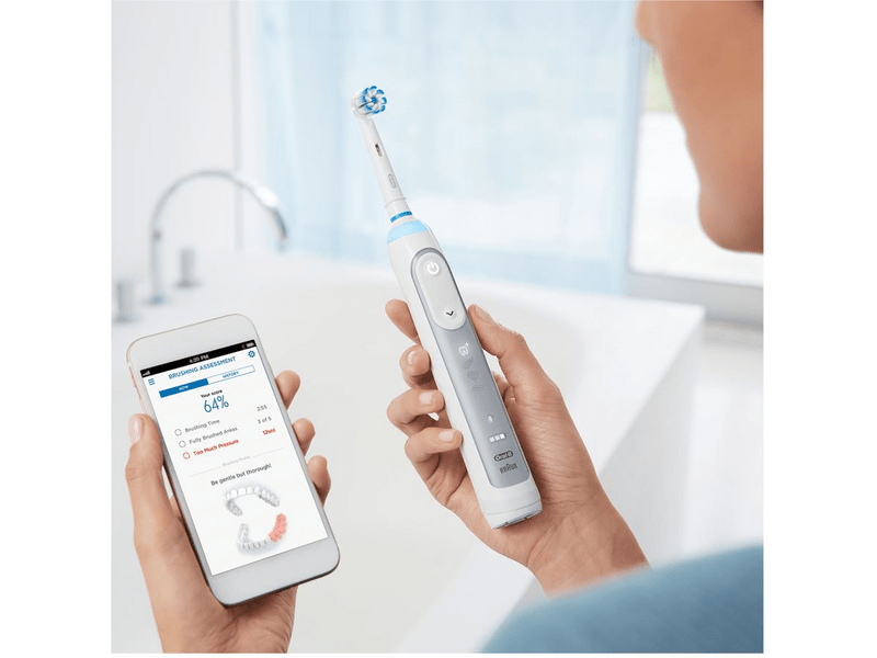 Oral-B PRO 8000 CrossAction Elektromos fogkefe, Fehér