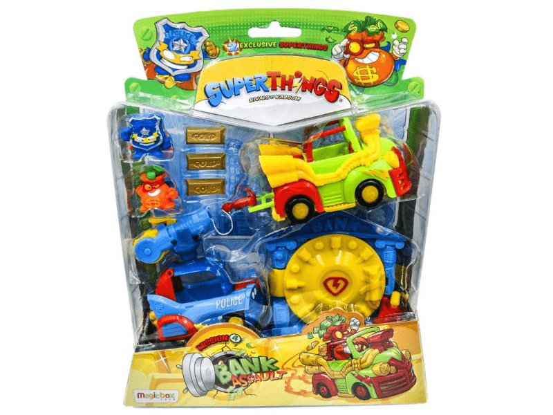 SuperThings: A nagy bankrablás játékszett (PSTSB216IN40)