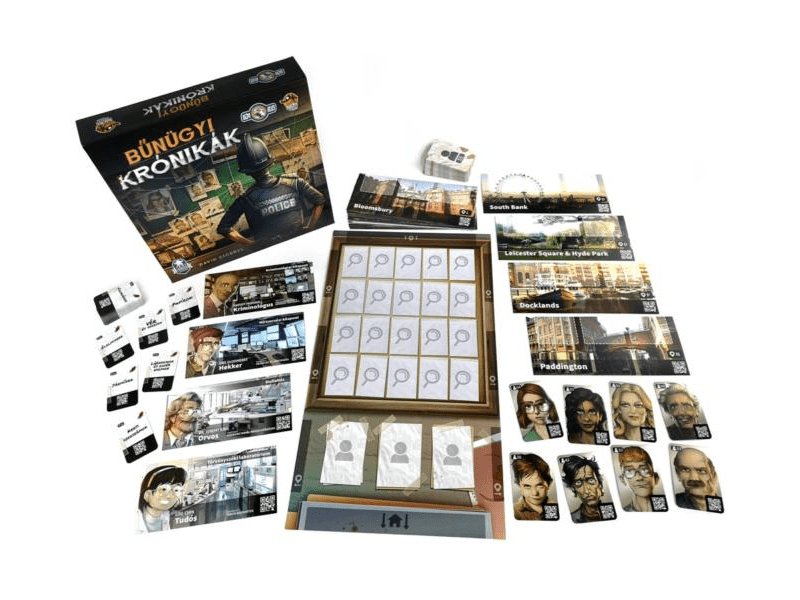 Bűnügyi krónikák Társasjáték (LDG 10001)