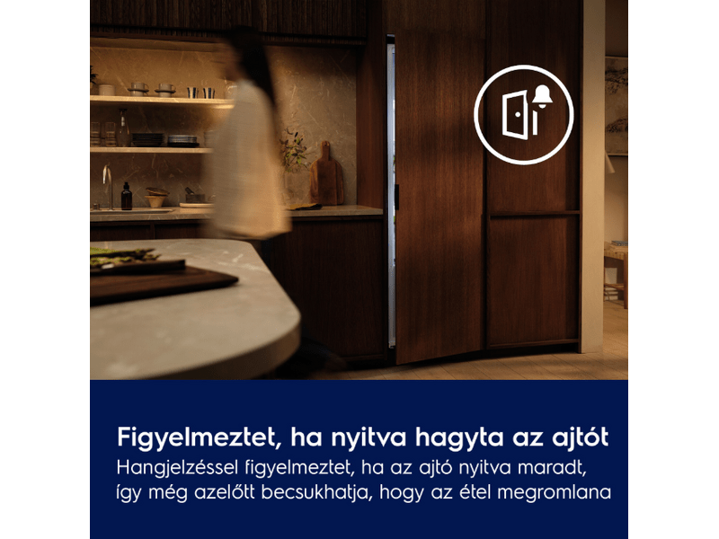 Electrolux LNS3LE18S Beépíthető alulfagyasztós kombi hűtő