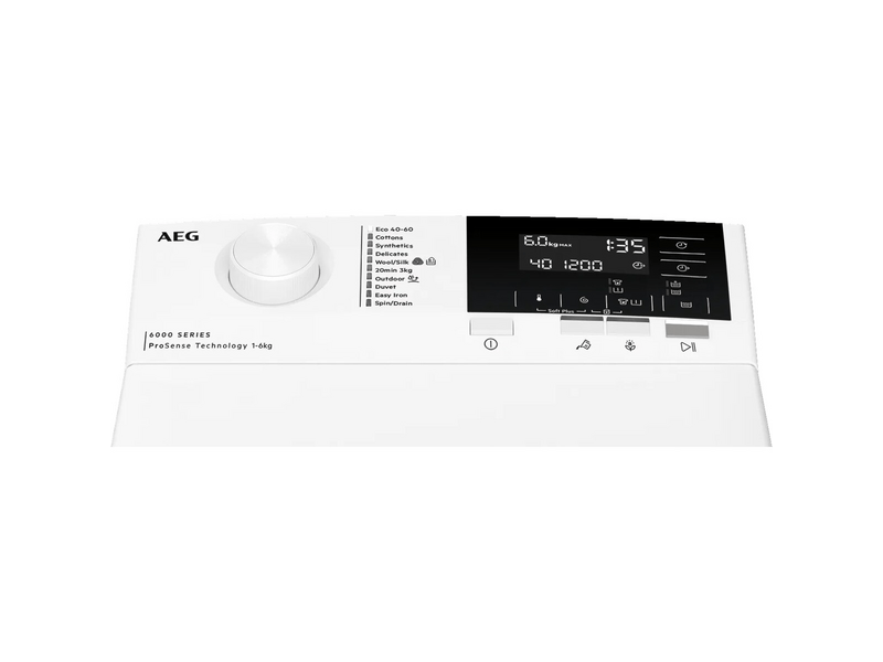 AEG LTRG162E ProSense® 6000 Felültöltős mosógép