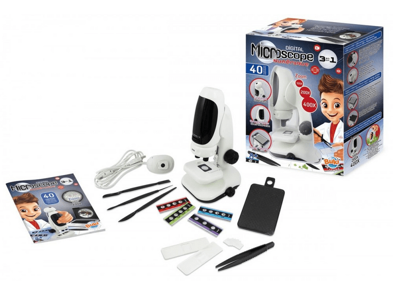 Buki MR700 Video Mikroszkóp, 40 kísérlettel