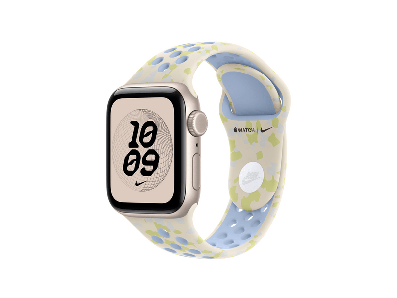 Apple Watch 40 mm‑es pasztellkrétaszín Nike sportszíj, S/M (MKT74ZM/A)