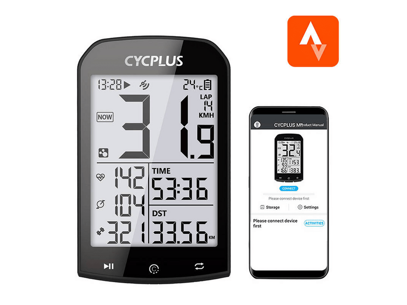 Cycplus M1 GPS kerékpáros számítógép