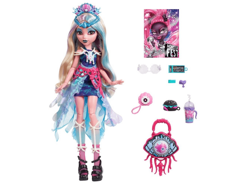 Monster High: Monster Mulatság - Lagoona baba (HXH82)