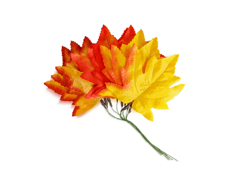 Family 59023 Őszi dekoráció, falevelek, 28 cm, 9 db/csomag