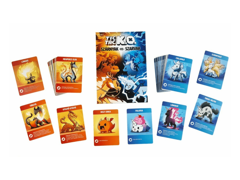 Tic Tac K.O.: szárnyak vs szarvak társasjáték (TEE10003)