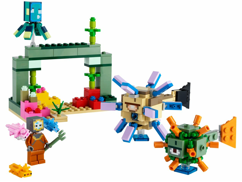 LEGO Minecraft A harc az őrszemmel