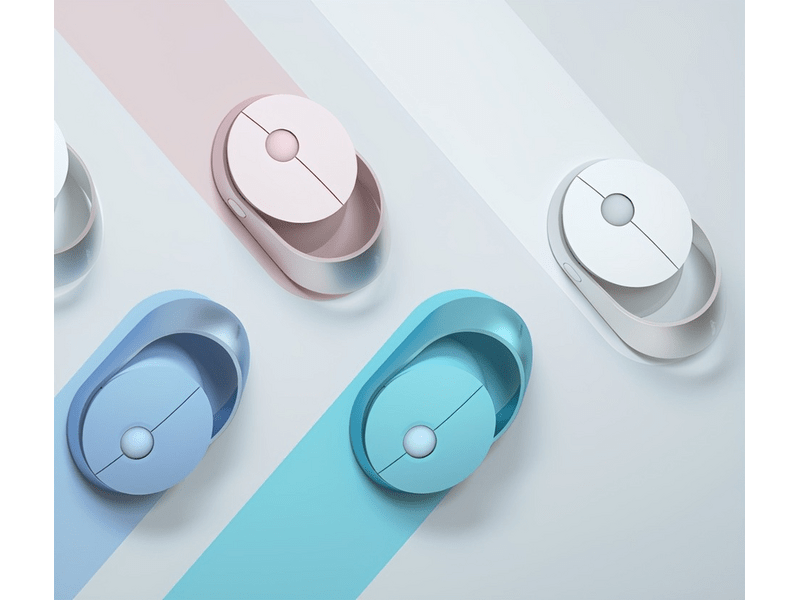 Rapoo Ralemo Air 1 BT (3.0+5.0) + 2,4GHZ Multimode egér, Fehér (217394)