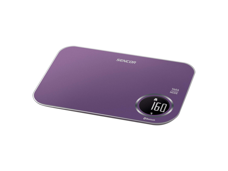 Sencor SKS 7073VT Smart konyhai mérleg, lila