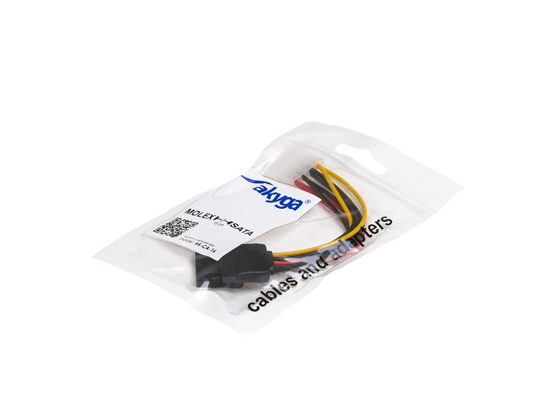 Akyga Adapter Molex / 2x SATA AK-CA-16