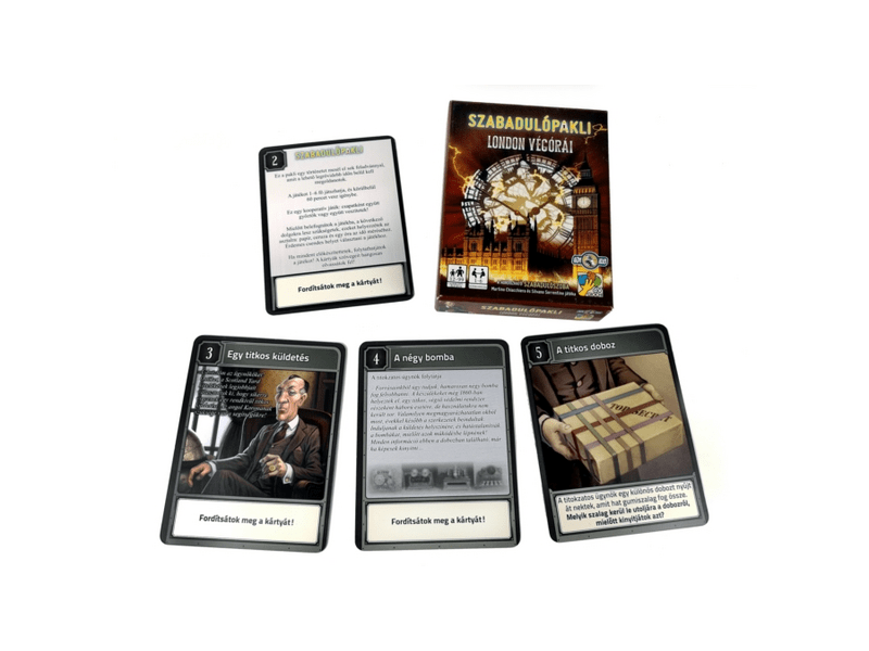 Szabadulópakli: London végórái társasjáték (34113)
