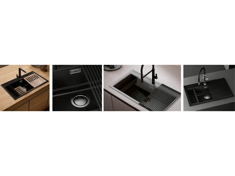 Elleci LGB36040 Best 360 Workstation Mosogatótálca, G40 nero