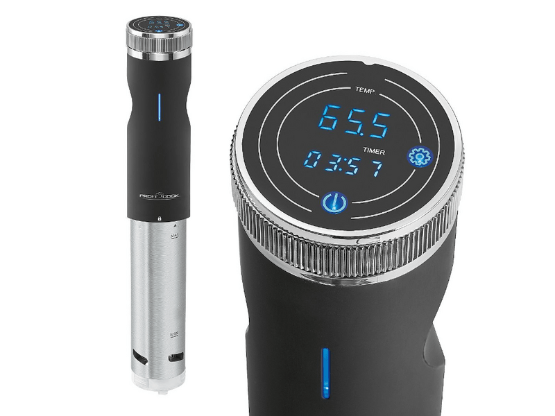 ProfiCook PC-SV 1126 Sous vide, rozsdamentes acél/fekete