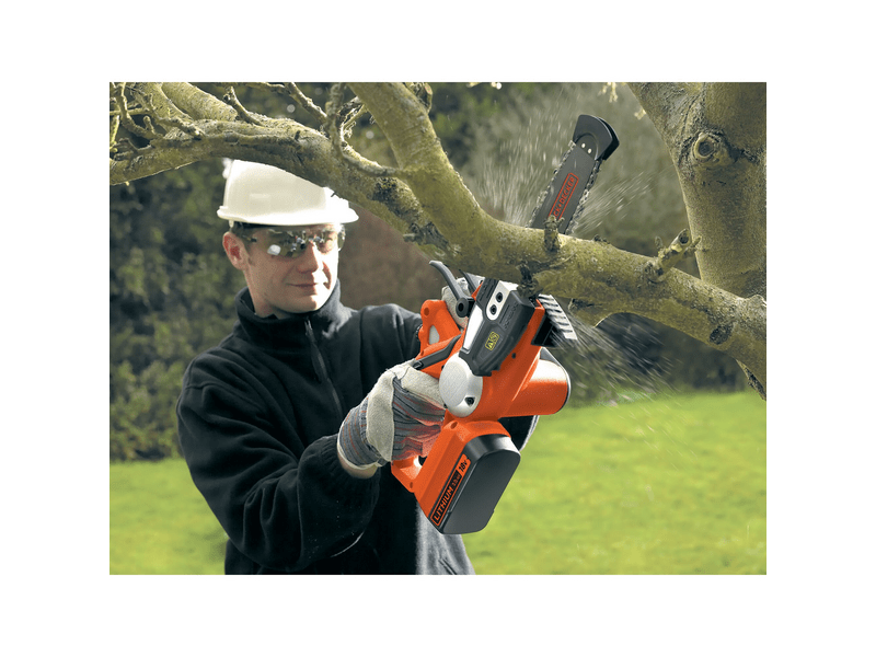 BLACK + DECKER GKC1820L20-QW 18V akkus láncfűrész, 20 cm