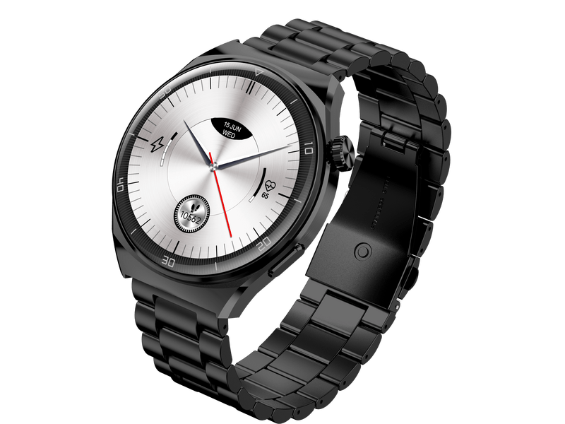 Garett V12 fekete, acél okosóra