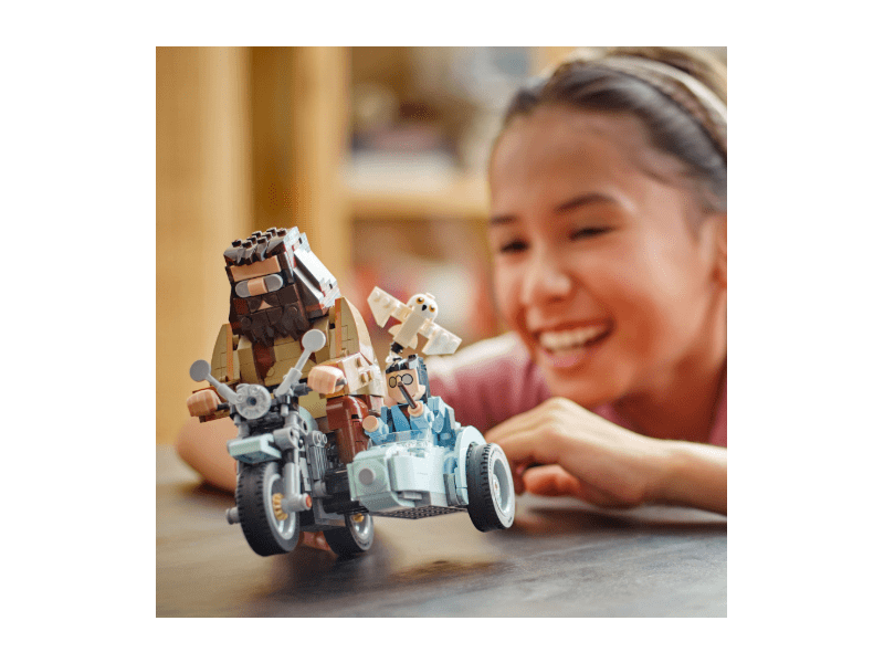 LEGO® Harry Potter™ Hagrid™ i Harryjeve avanture na motoru (76443)