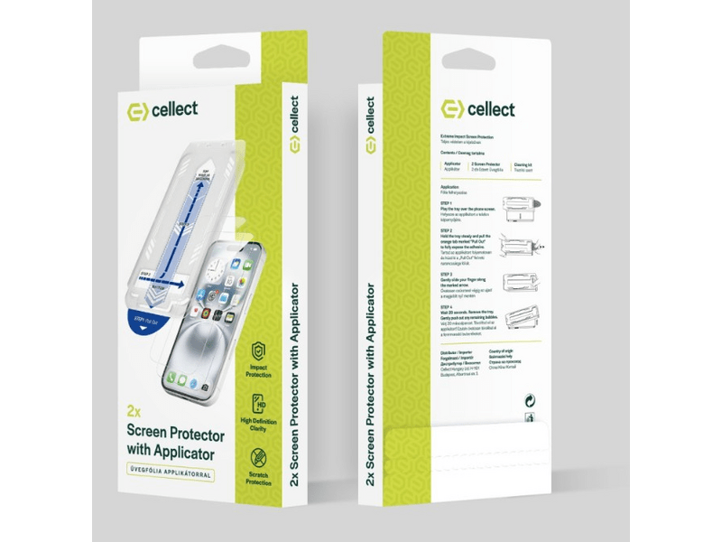 Cellect LCD-S25-APP Samsung S25 applikátor 2 üvegfóliával