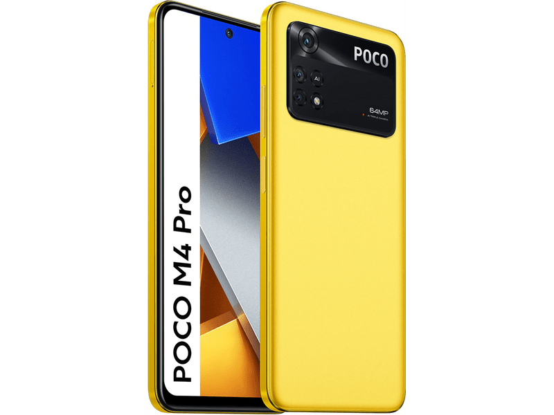 Poco M4 Pro 4G 256/8 GB Okostelefon, Sárga