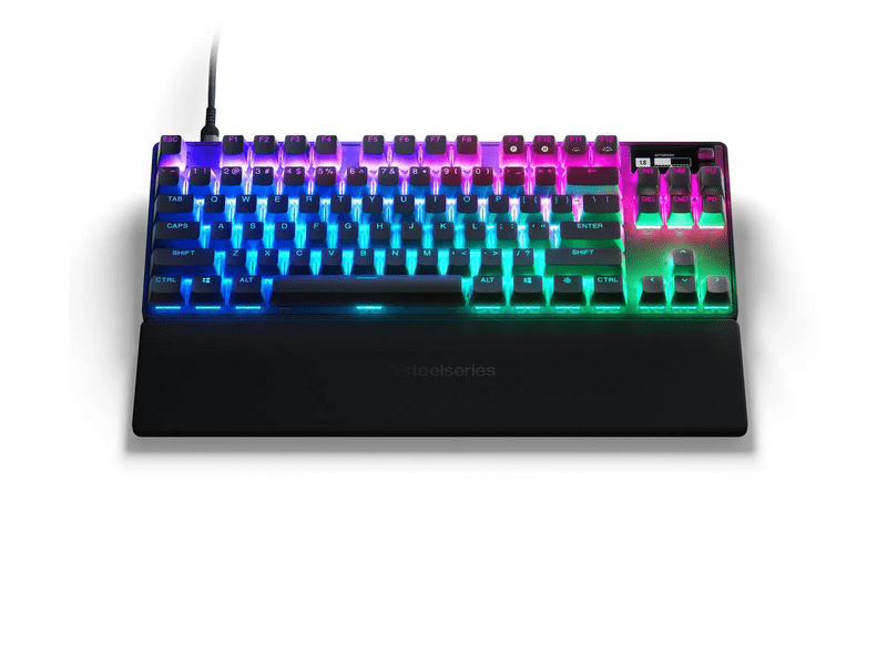 SteelSeries Apex Pro TKL (2023) Mechanikus billentyűzet, fekete (64857)