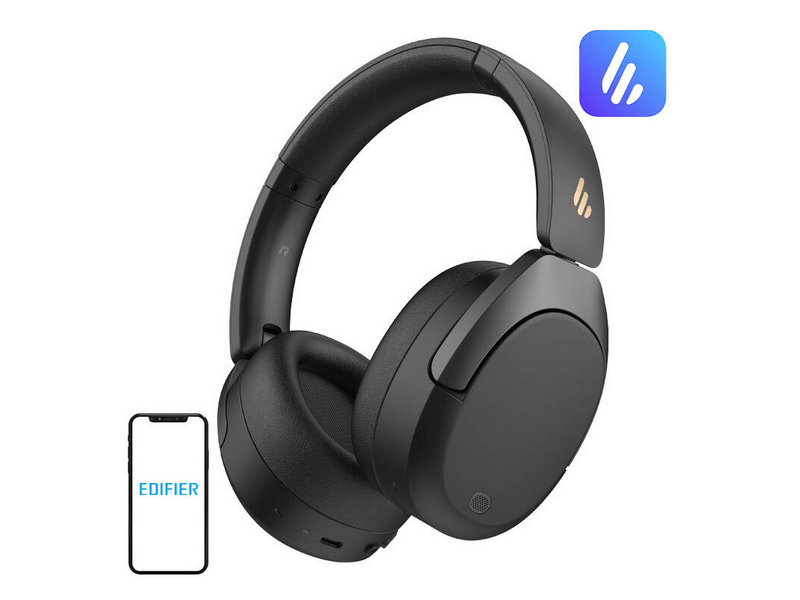 Edifier W830NB vezeték nélküli fejhallgató, fekete