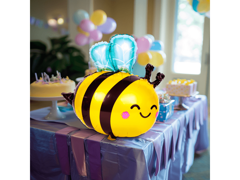 Family 58241L Alumínium fólia lufi, méhecske, 65 x 81 cm