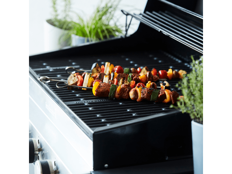 Barbecook bc-acc-7073 set ražnjića od nehrđajućeg čelika, 10 dijelova