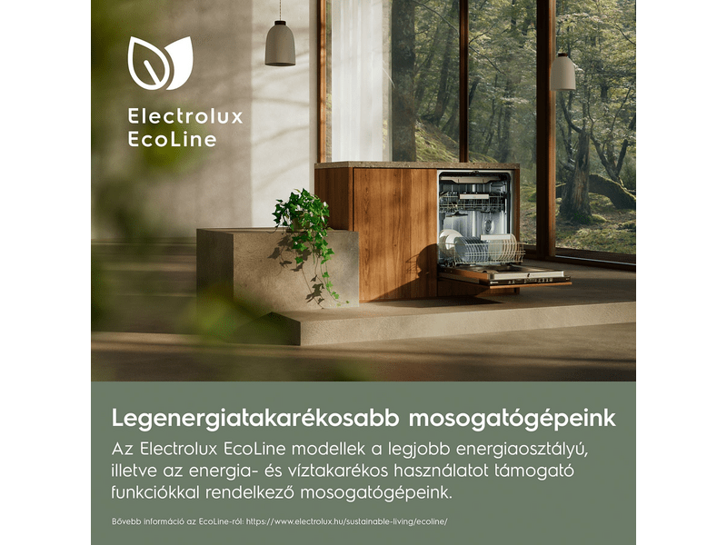 Electrolux E87LB200T Beépíthető mosogatógép