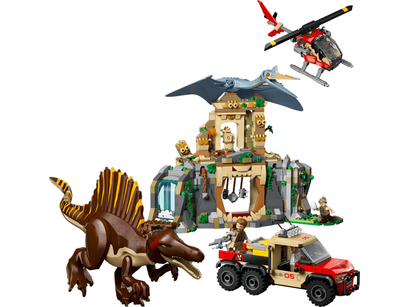 LEGO® Jurassic World™ Spinosaurus és Quetzalcoatlus, légi küldetés (76976)