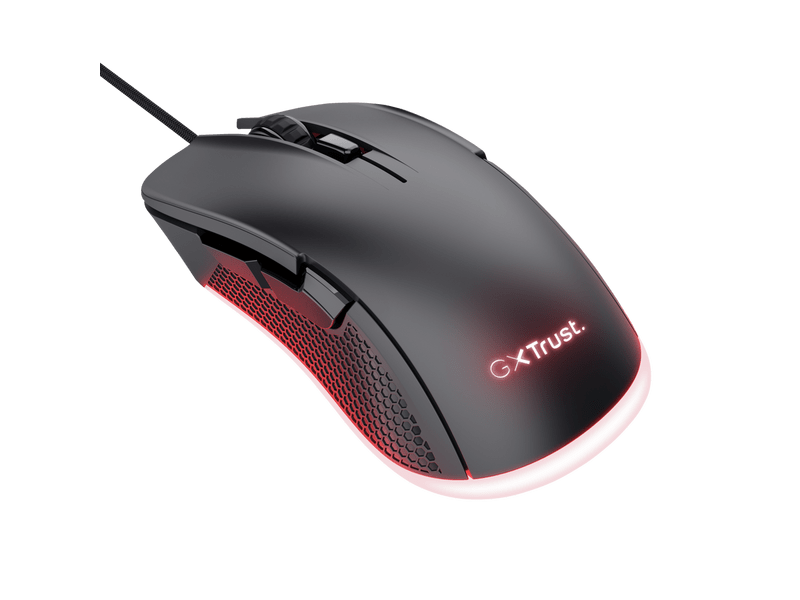Trust GXT 922 Ybar Gaming egér, fekete (24729)