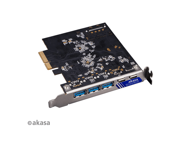 PCIE Low Profile kártya,USBA,USBC