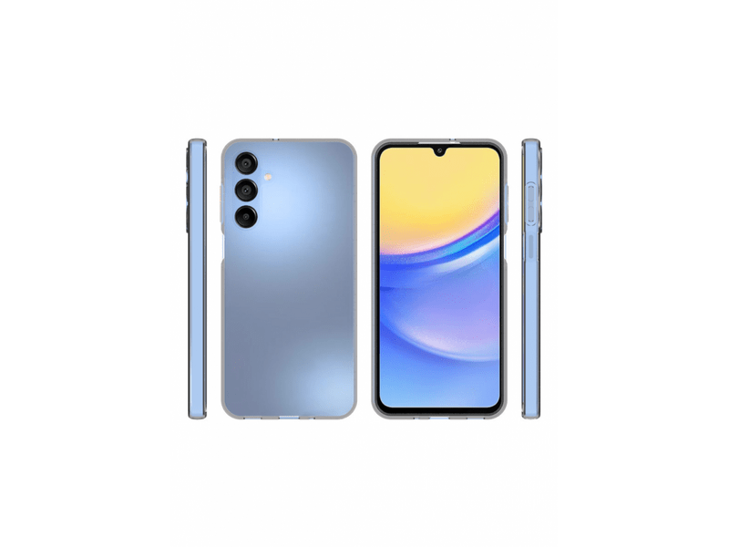 Cellect Samsung A17 vékony szilikon tok, átlátszó (TPU-SAM-A17-TP)