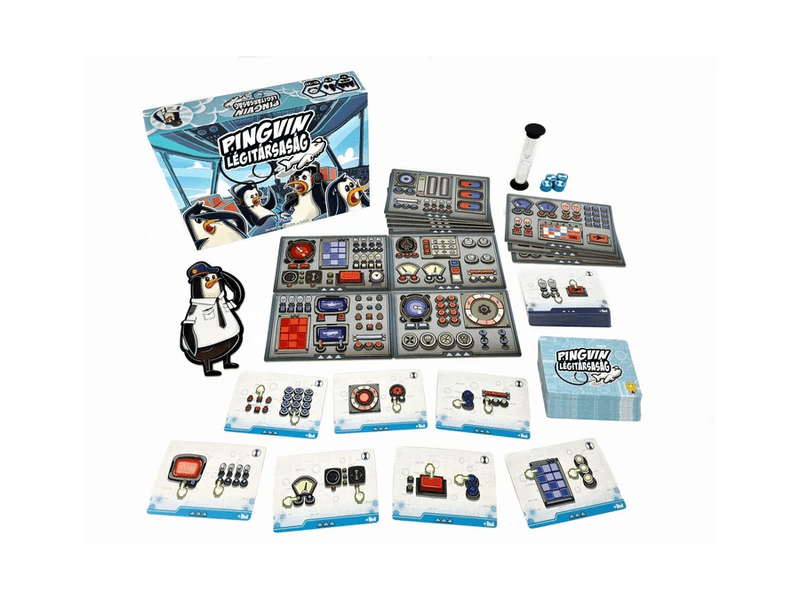 Pingvin légitársaság társasjáték