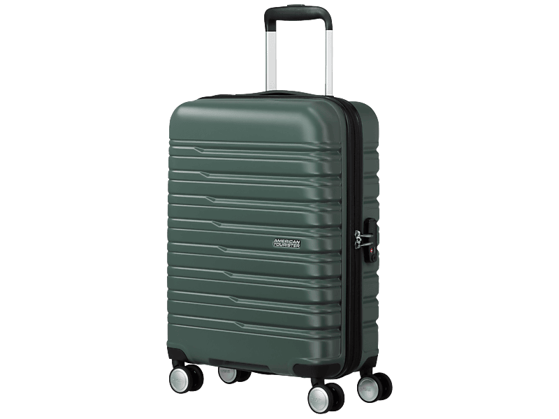 American Tourister Flashline Spinner kabin méretű bőrönd, 55cm, zöld (149767-1257)