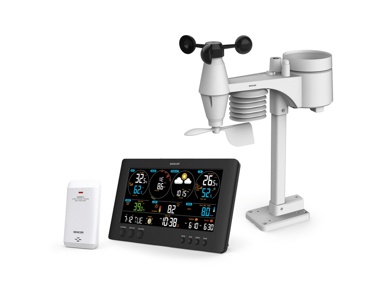 Sencor SWS 12500 WIFI Professzionális időjárás állomás