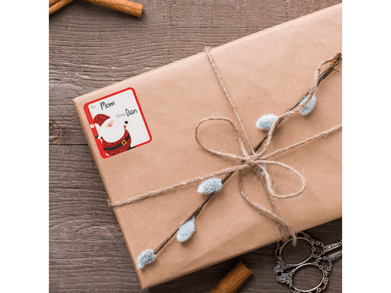 Family 58528A Karácsonyi ajándék matrica szett, 40 db