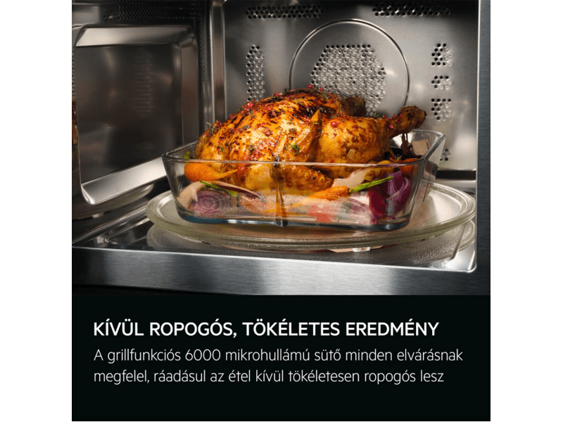 AEG TMS5G25IEM Beépíthető mikrohullámú sütő grill funkcióval