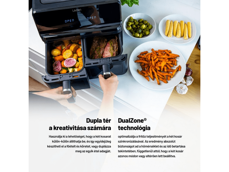 Lauben DualZone® 8000BC Air Fryer