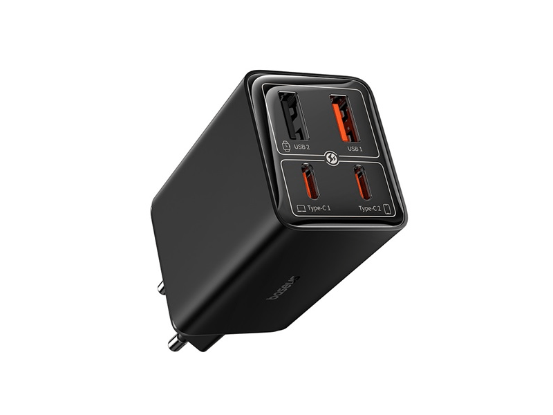 Baseus GaN6 Pro hálózati gyorstöltő+ Type-C kábel