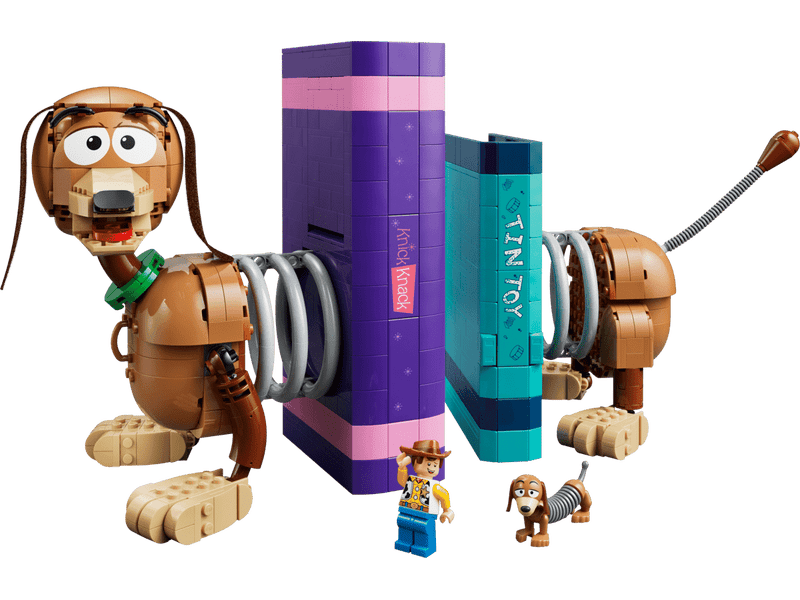 LEGO® Disney és Pixar Toy Story: Slinky kutya könyvtámasz (43301)