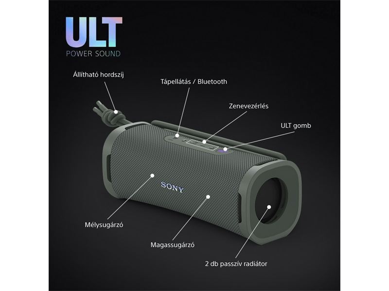 Sony ULT FIELD 1 Hangszóró, zöld