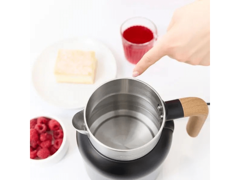 MPM MCZ-128C Vízforraló, duplafalú, 2200W, fekete